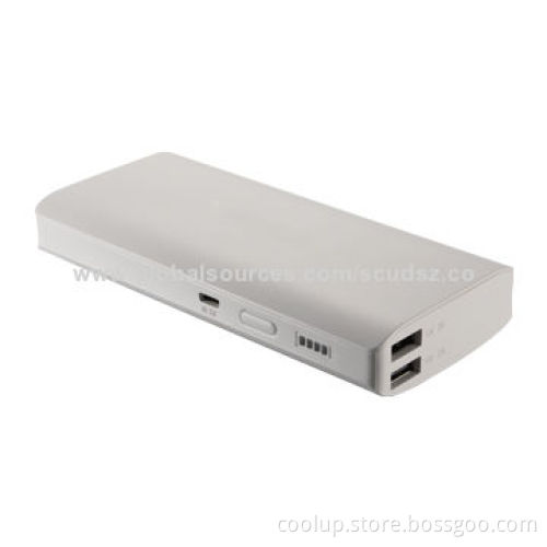 Charger, 10,000mAh, 2.1A and 1A Two Output Ports, Very Competitive Price